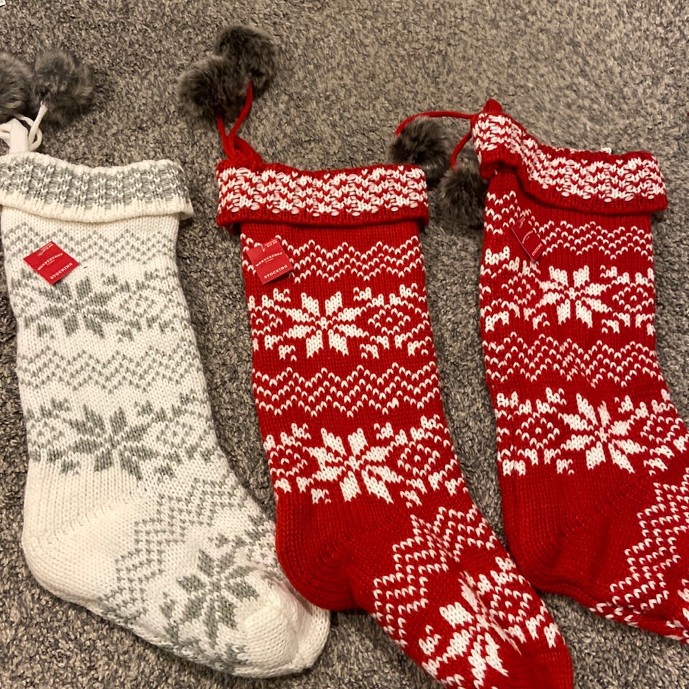 3  NWT stockings